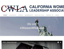 Tablet Screenshot of cwla.us